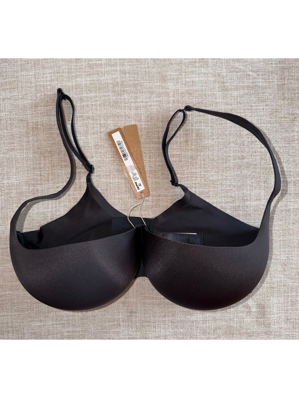 SKIMS Ultimate Push-Up Balcony Bra 34DD Onyx